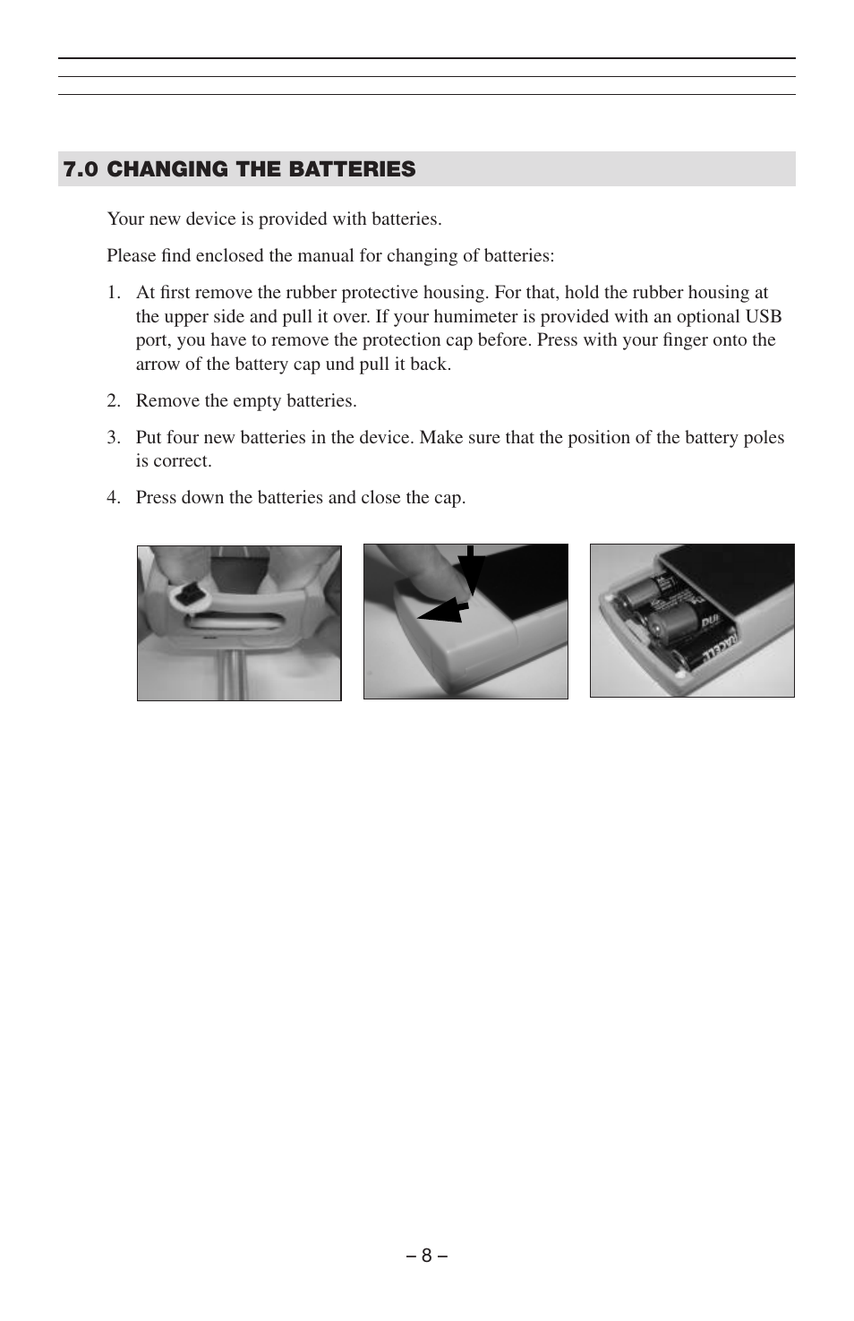 Checkline LM6 User Manual | Page 9 / 14