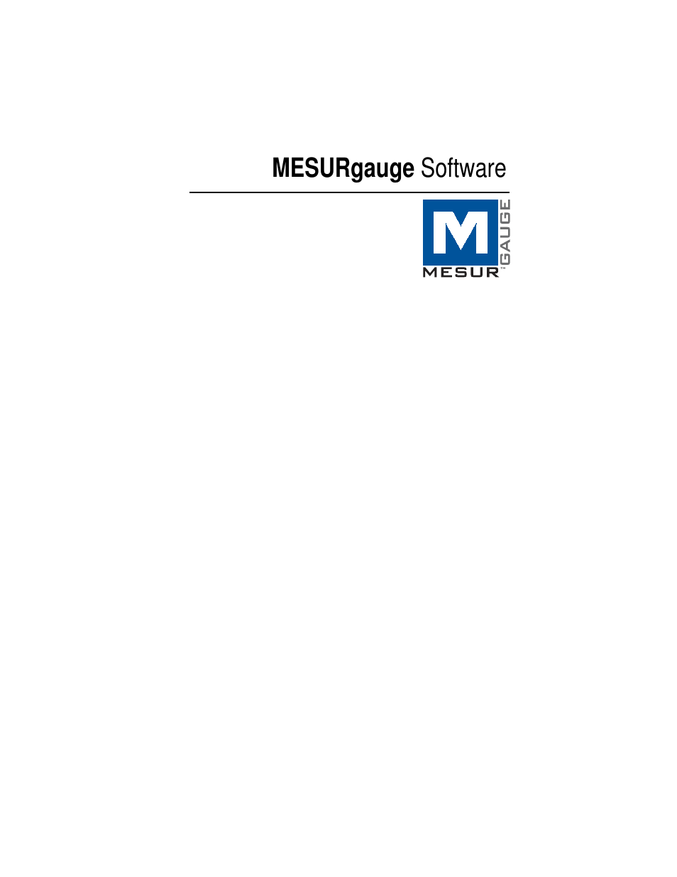 Checkline MESURgauge User Manual | 32 pages