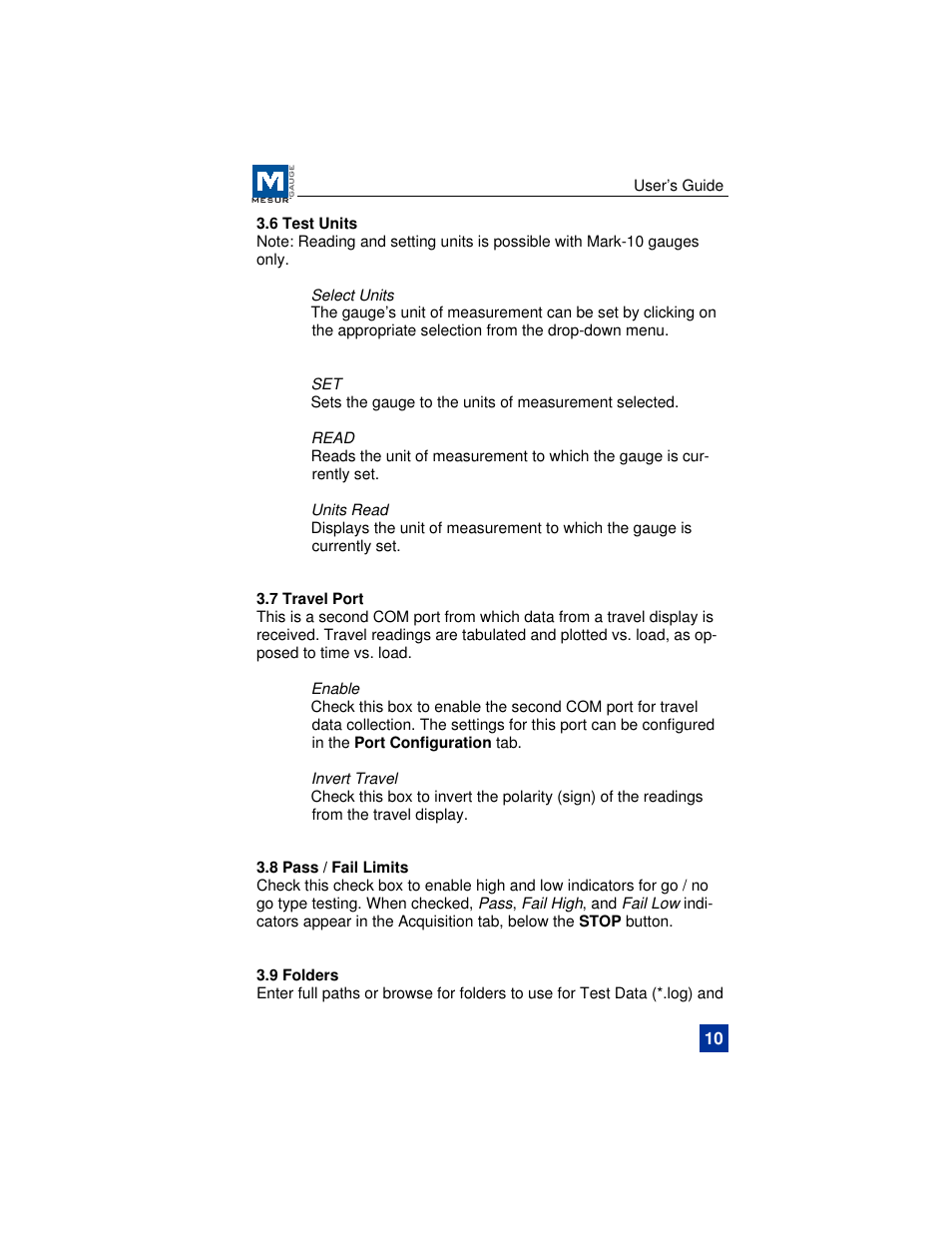 Checkline MESURgauge User Manual | Page 11 / 32