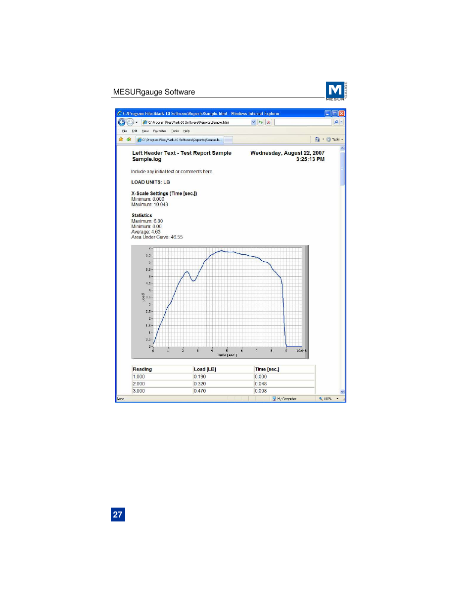 Checkline MESURgauge User Manual | Page 28 / 32