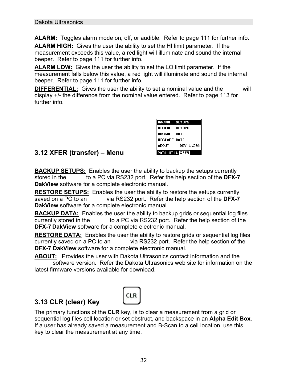 Checkline DFX-7 User Manual | Page 36 / 176