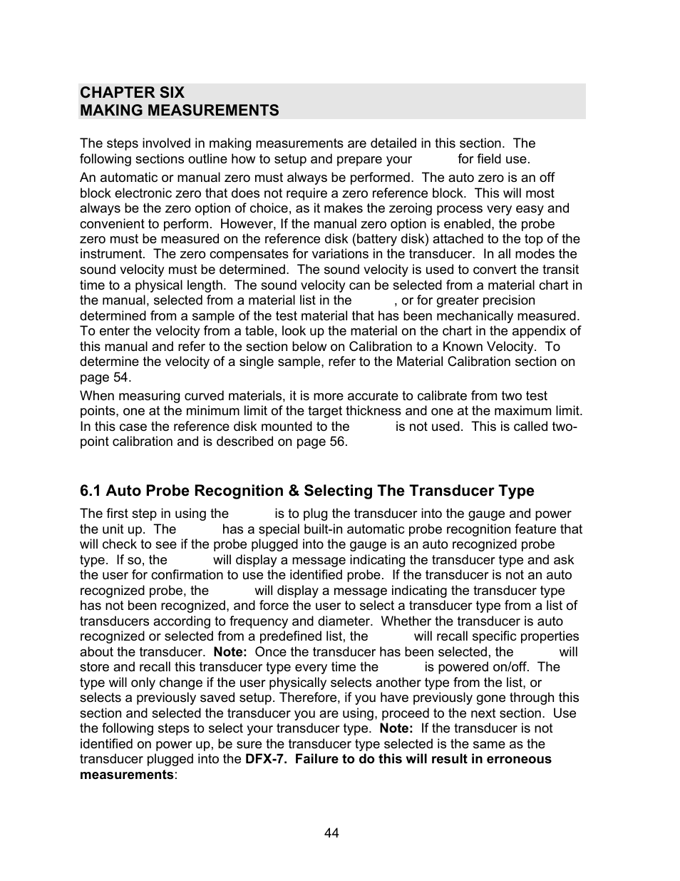Checkline DFX-7 User Manual | Page 48 / 176