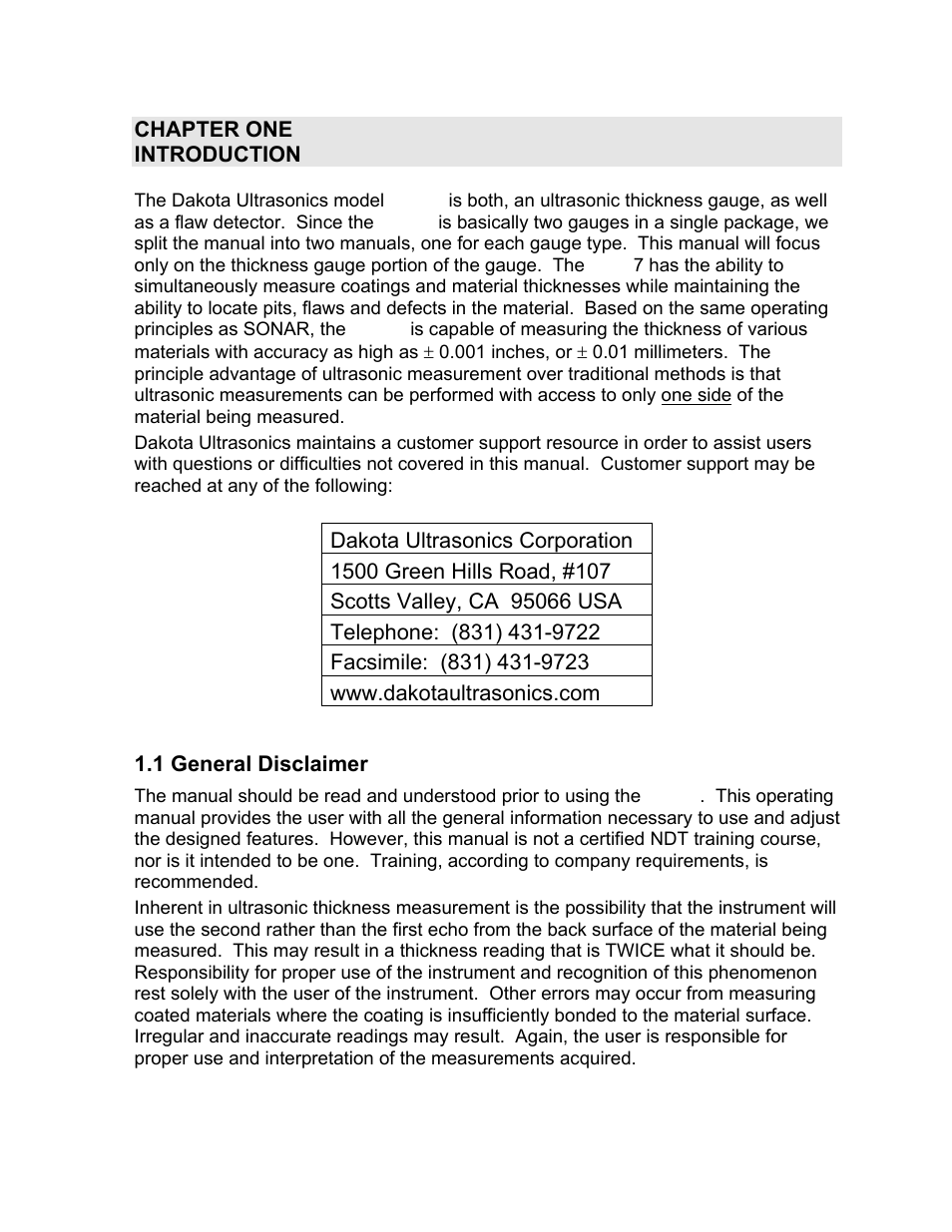 Checkline DFX-7 User Manual | Page 5 / 176