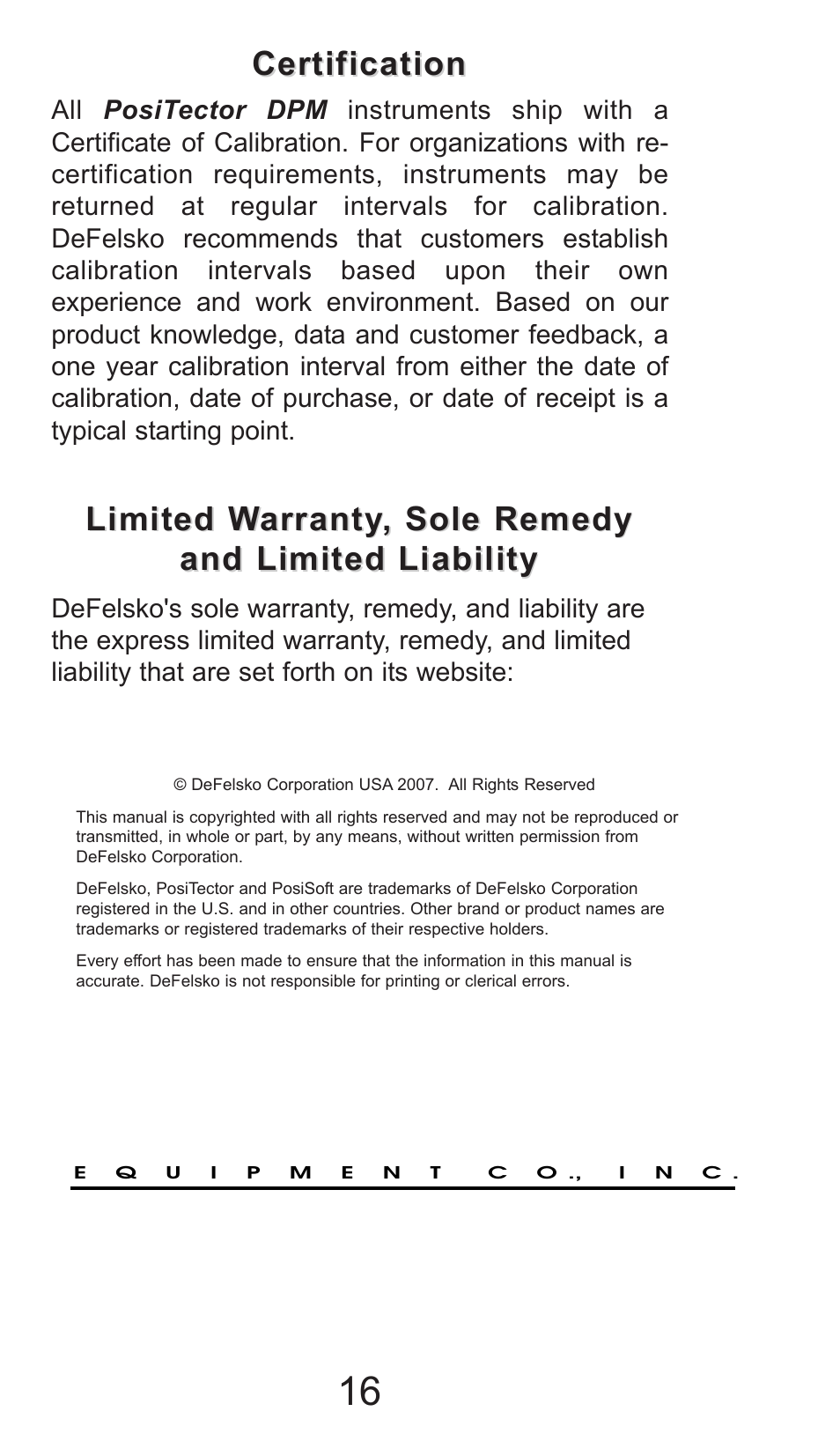 Electromatic | Checkline PT-DPM User Manual | Page 16 / 16