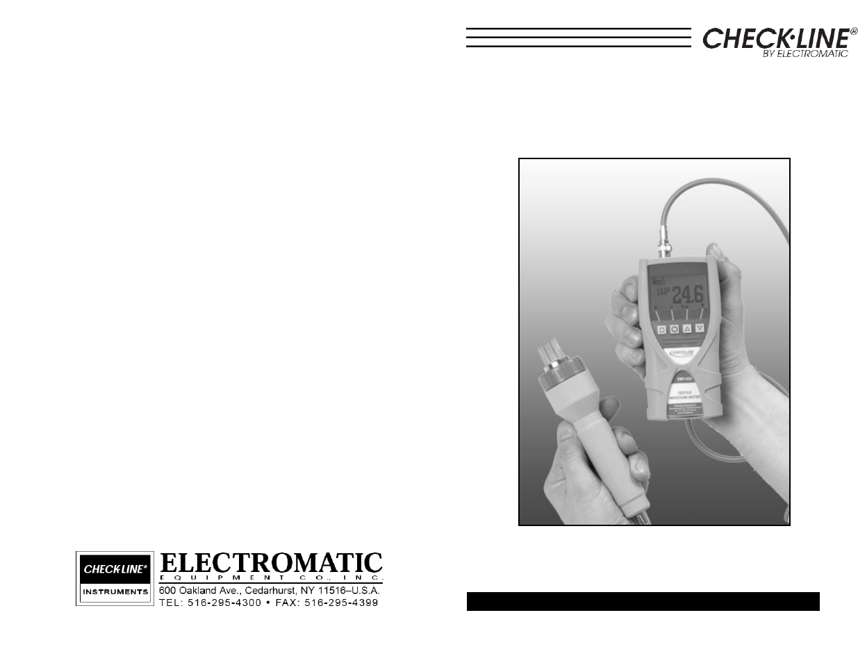 Calibration manual | Checkline BLL User Manual | Page 5 / 5