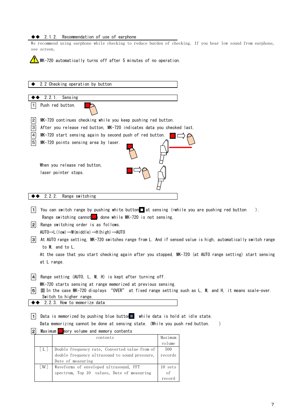 Checkline MK-720 User Manual | Page 17 / 32