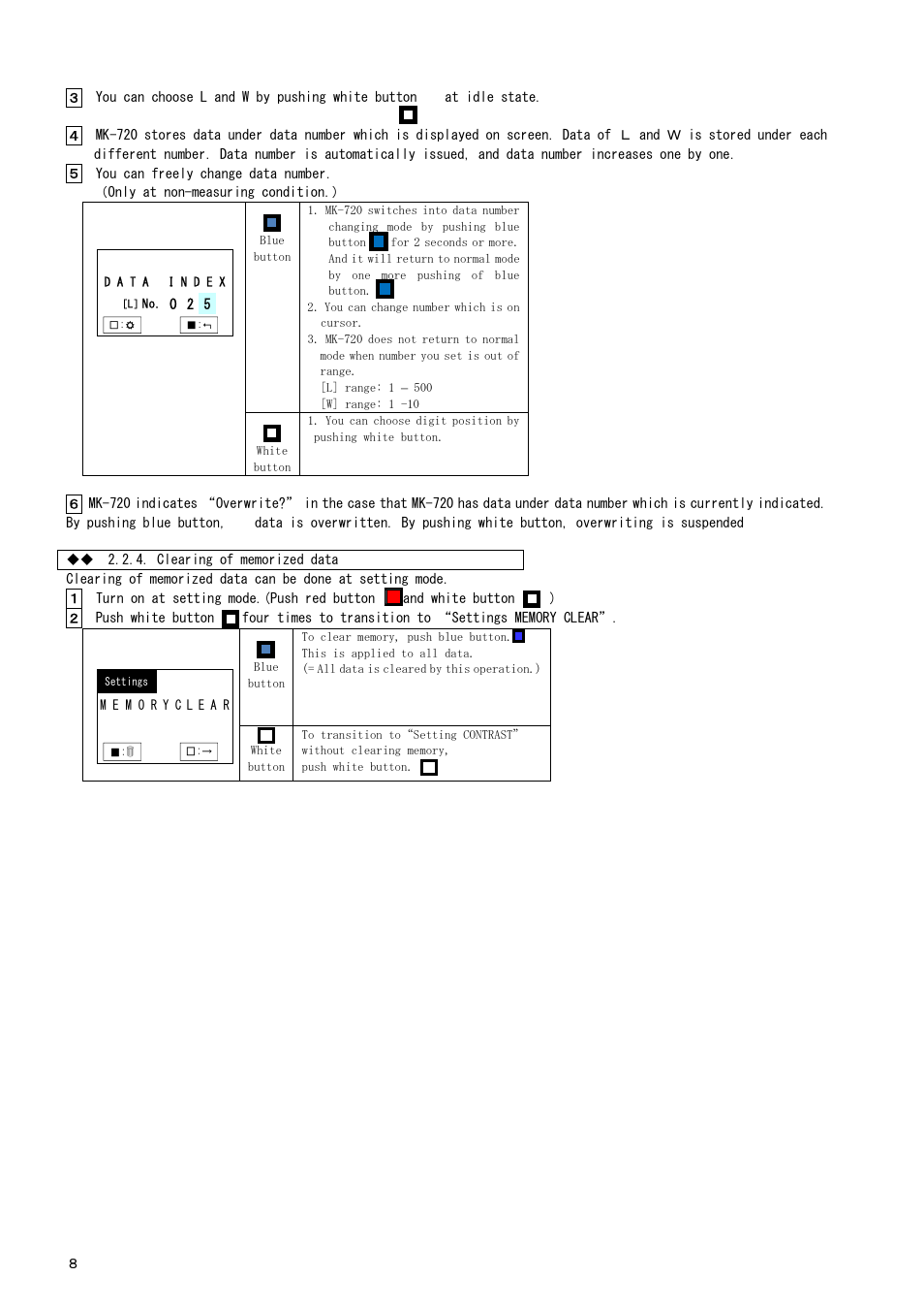 Checkline MK-720 User Manual | Page 18 / 32
