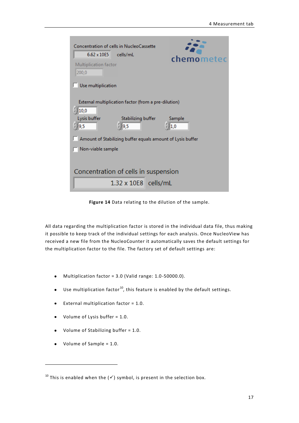 Figure 14) | ChemoMetec NC-100 User Manual | Page 27 / 76