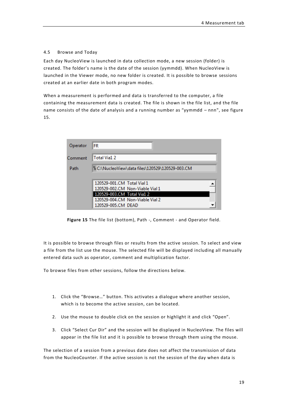Rowse and, Oday | ChemoMetec NC-100 User Manual | Page 29 / 76