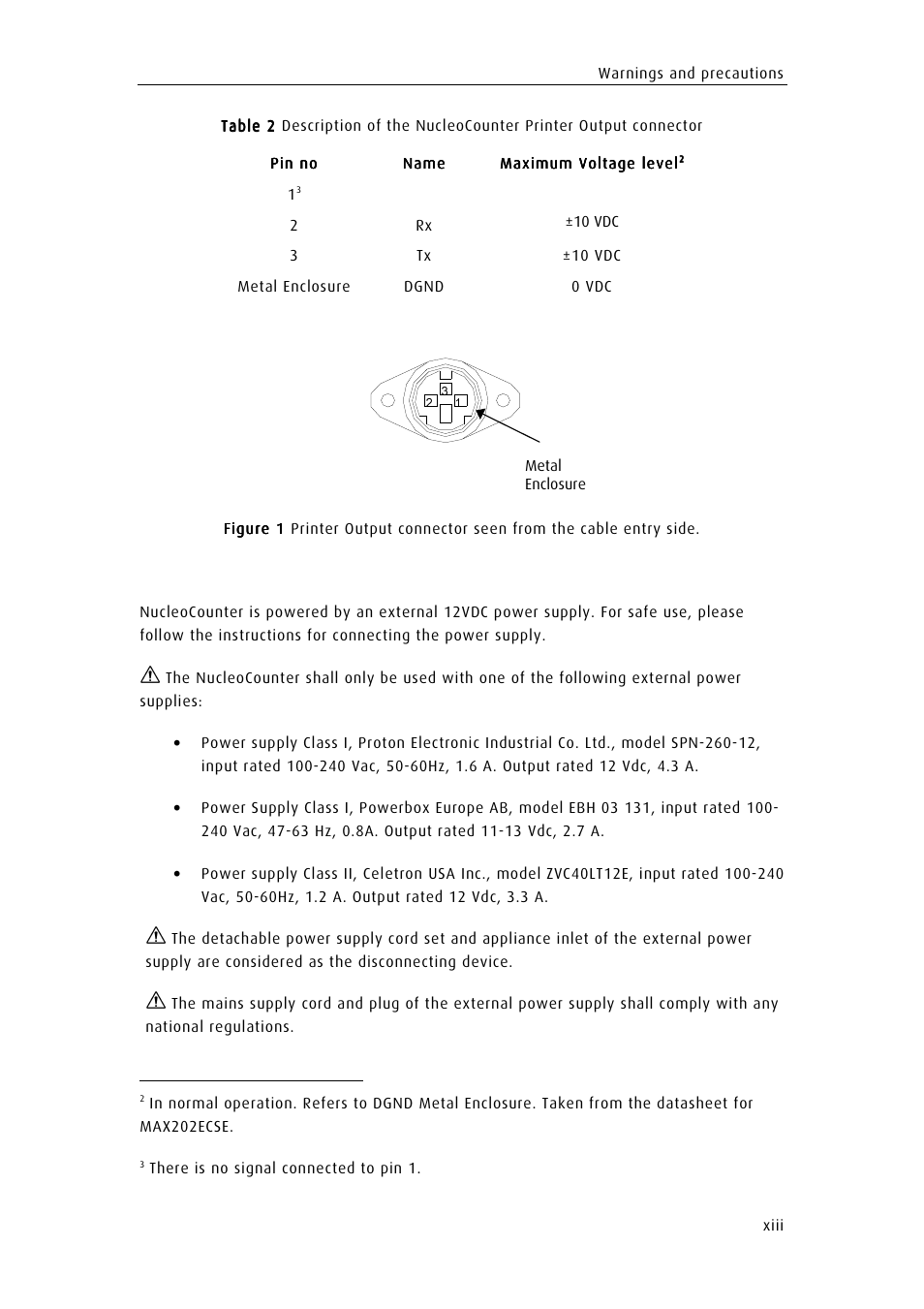 ChemoMetec NC-100 User Manual | Page 14 / 68