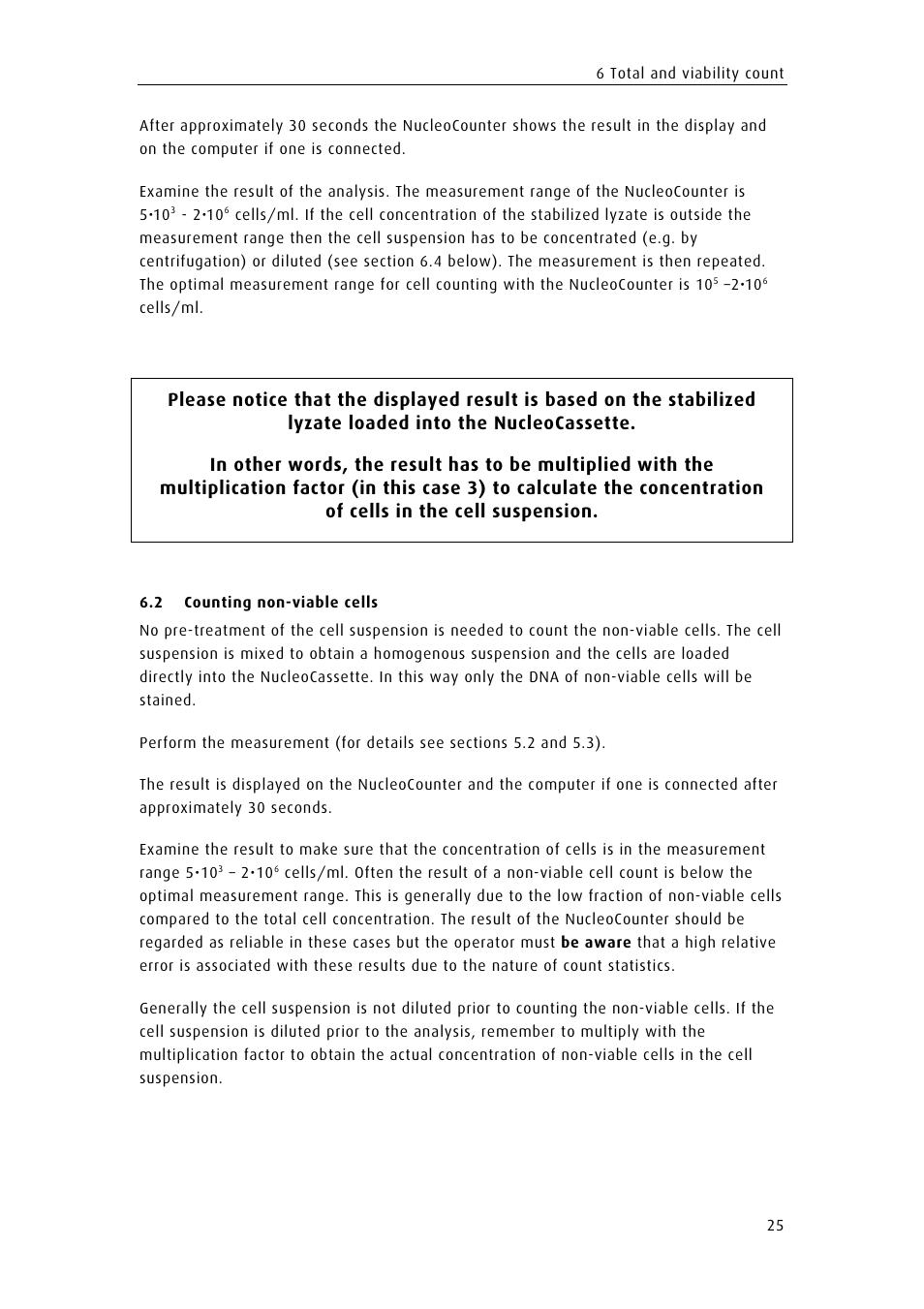 ChemoMetec NC-100 User Manual | Page 41 / 68