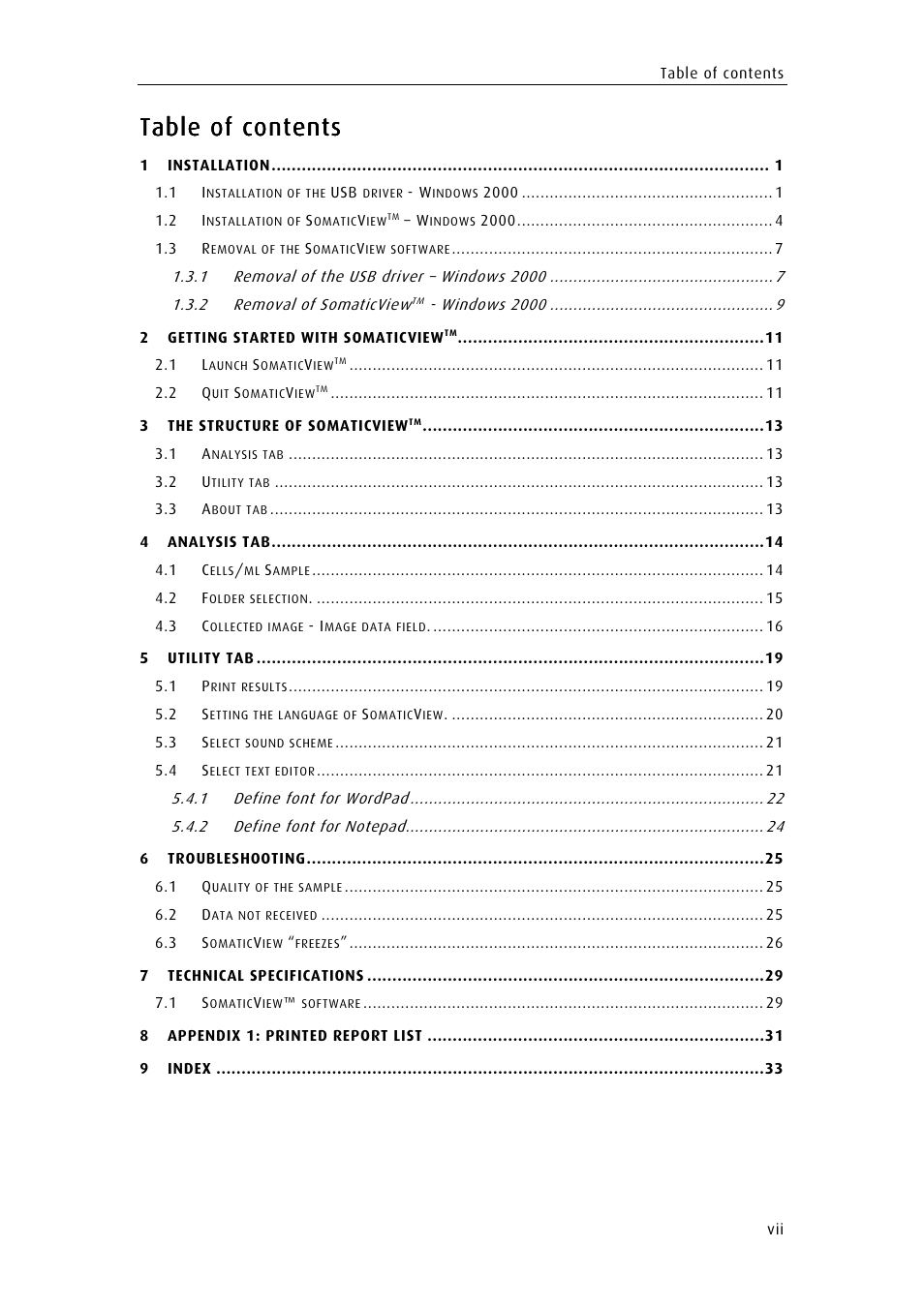 ChemoMetec SCC-100 User Manual | Page 9 / 43