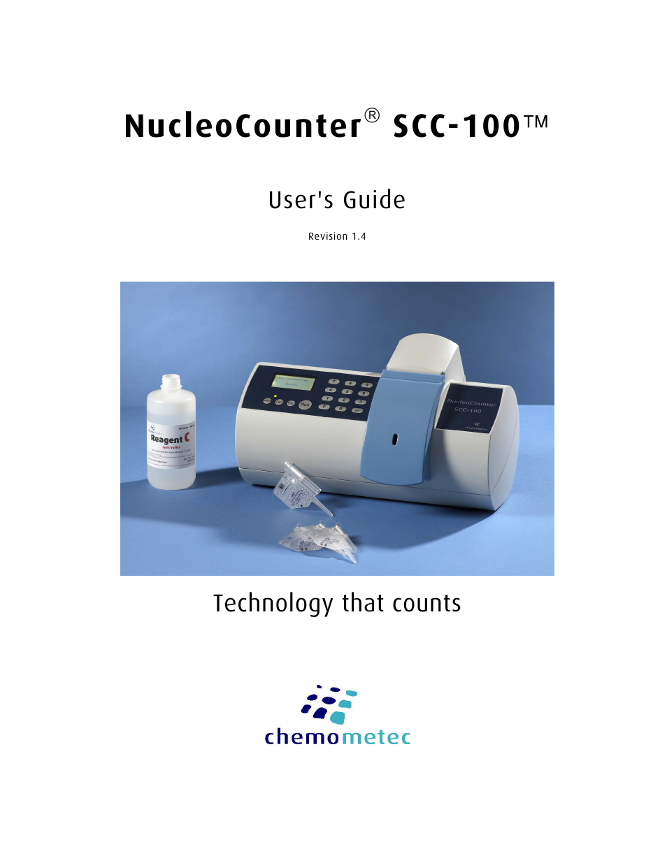 ChemoMetec SCC-100 User Manual | 56 pages