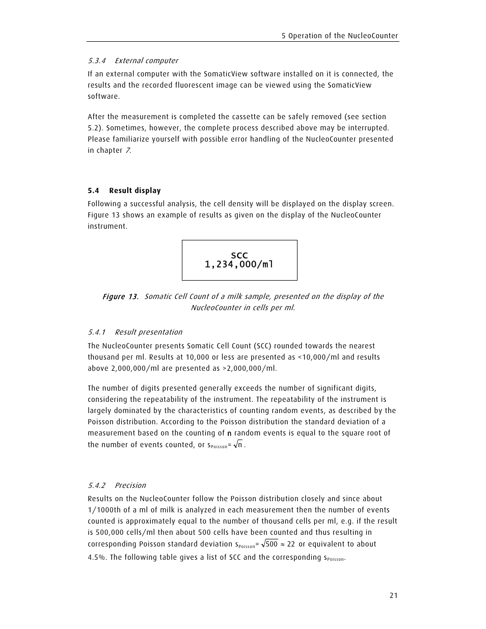 ChemoMetec SCC-100 User Manual | Page 33 / 56