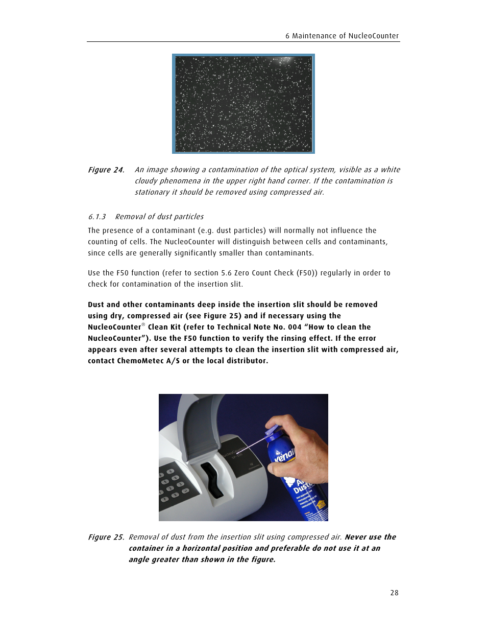 ChemoMetec SCC-100 User Manual | Page 40 / 56
