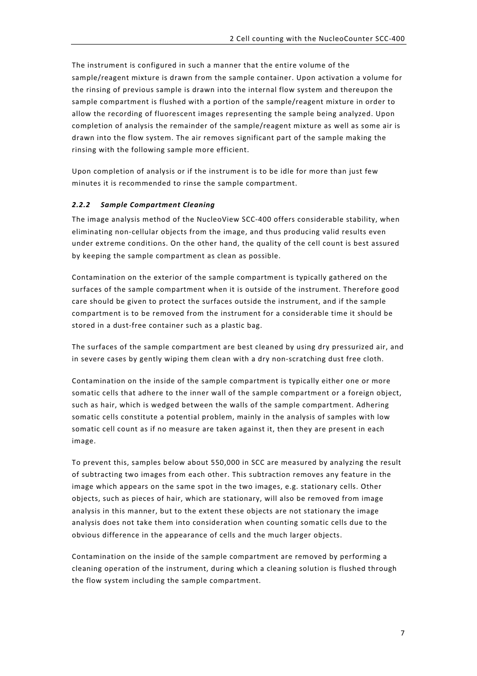 ChemoMetec SCC-400 User Manual | Page 21 / 51