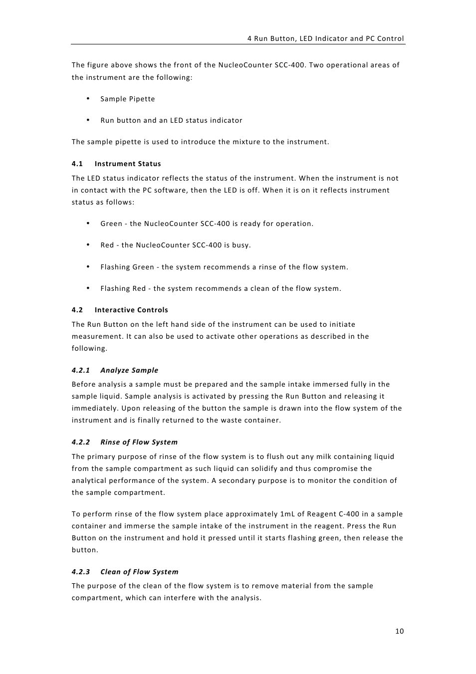 ChemoMetec SCC-400 User Manual | Page 24 / 51