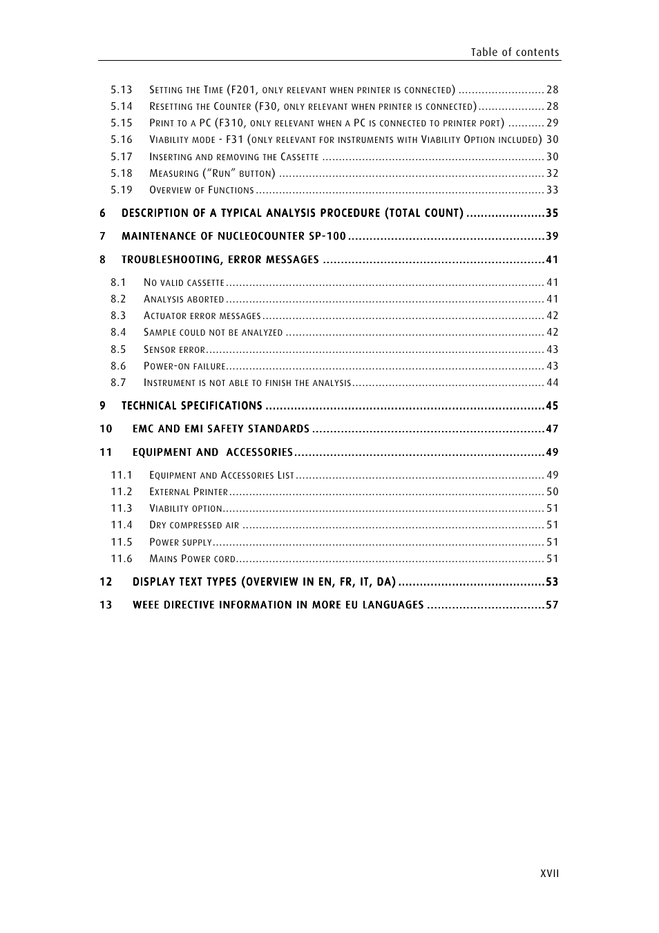 ChemoMetec SP-100 User Manual | Page 18 / 78