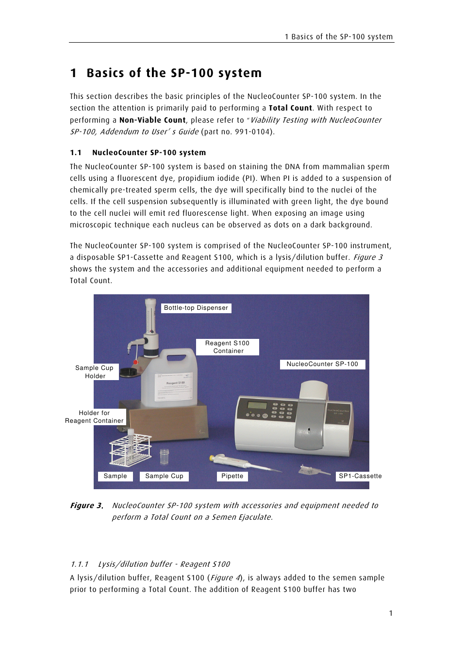 1 basics of the sp-100 system | ChemoMetec SP-100 User Manual | Page 19 / 78