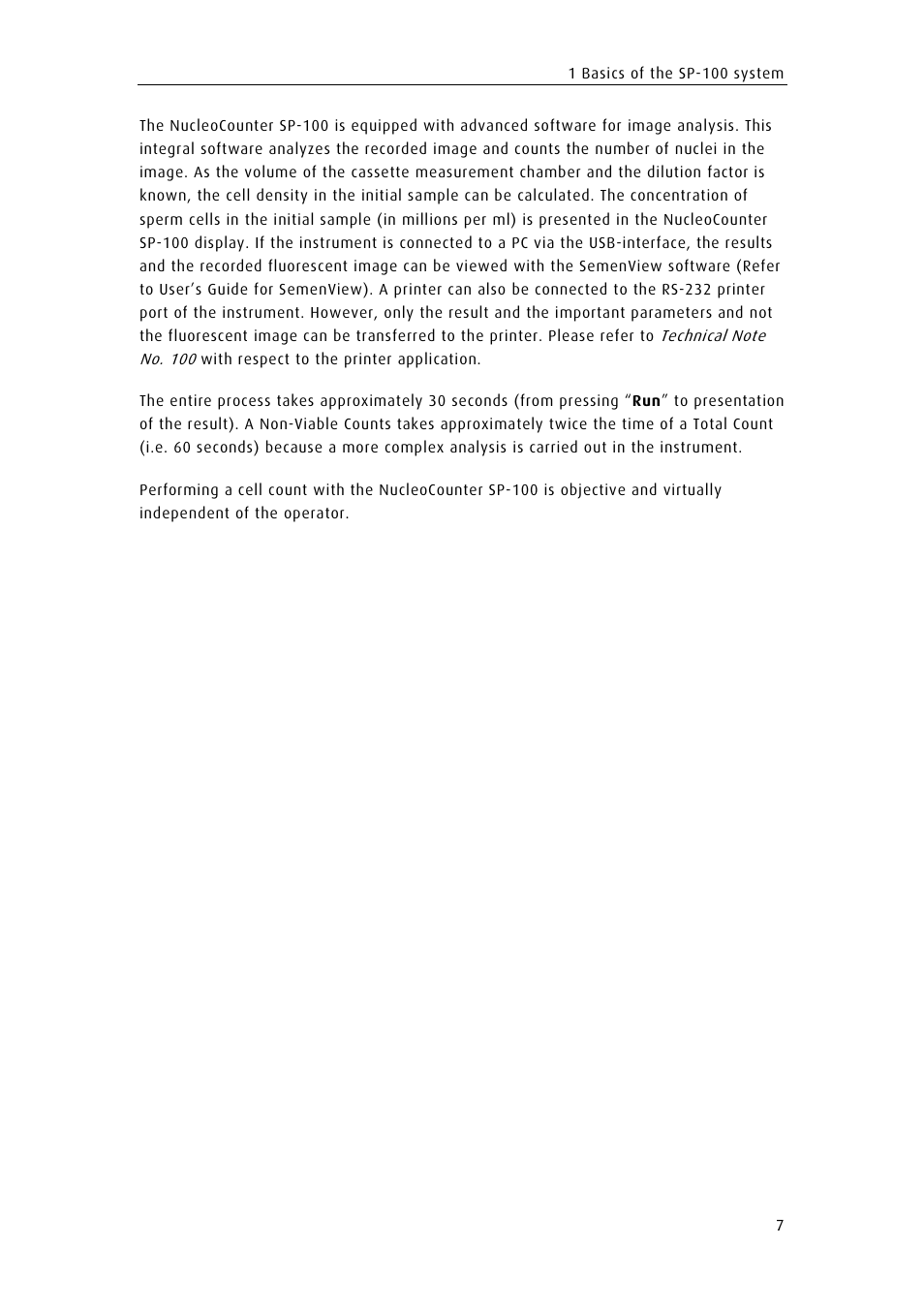 ChemoMetec SP-100 User Manual | Page 25 / 78