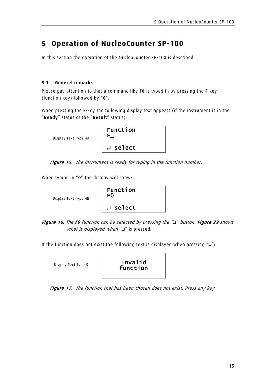 5 operation of nucleocounter sp-100 | ChemoMetec SP-100 User Manual | Page 33 / 78