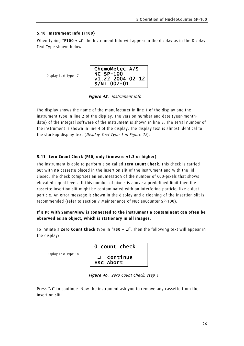 ChemoMetec SP-100 User Manual | Page 44 / 78