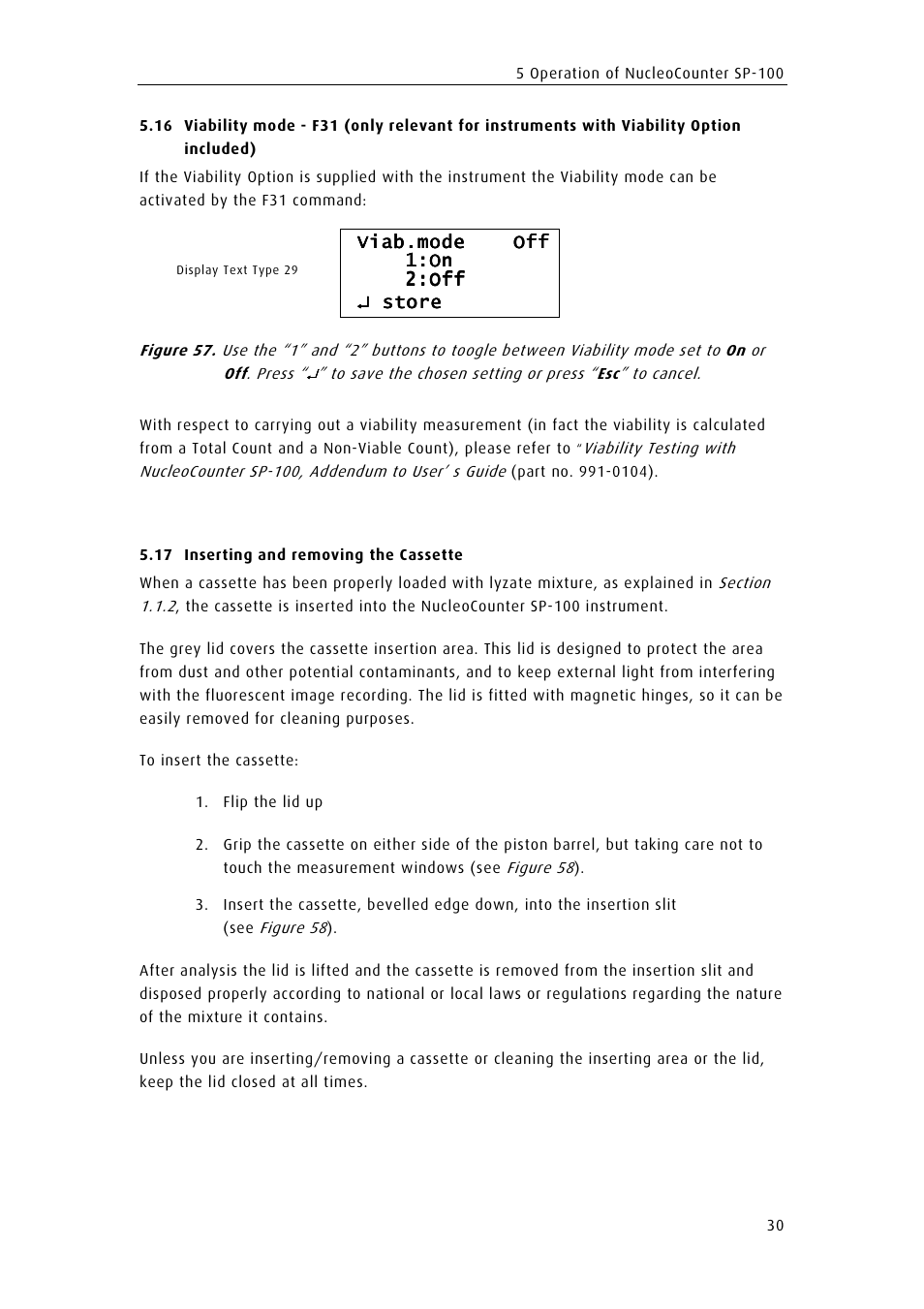 ChemoMetec SP-100 User Manual | Page 48 / 78