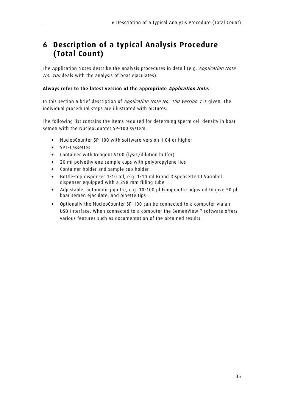 ChemoMetec SP-100 User Manual | Page 53 / 78