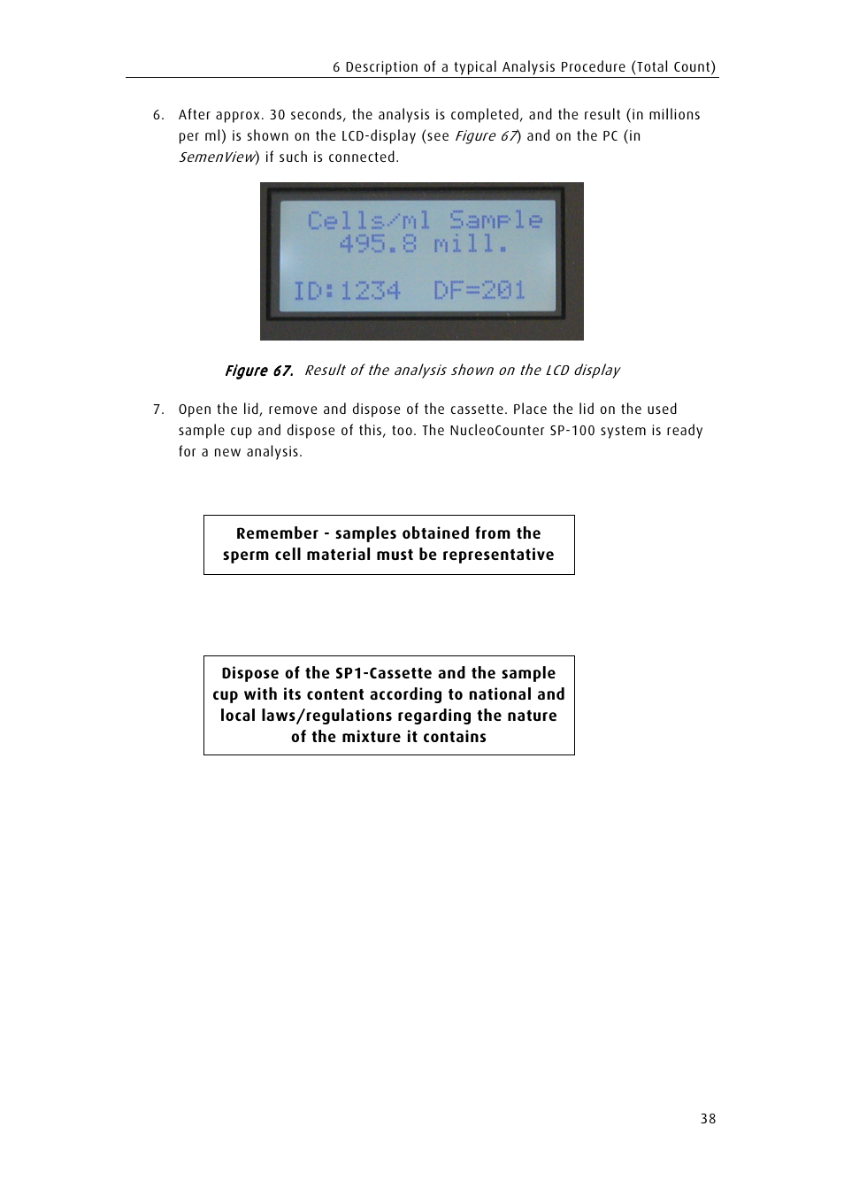 ChemoMetec SP-100 User Manual | Page 56 / 78