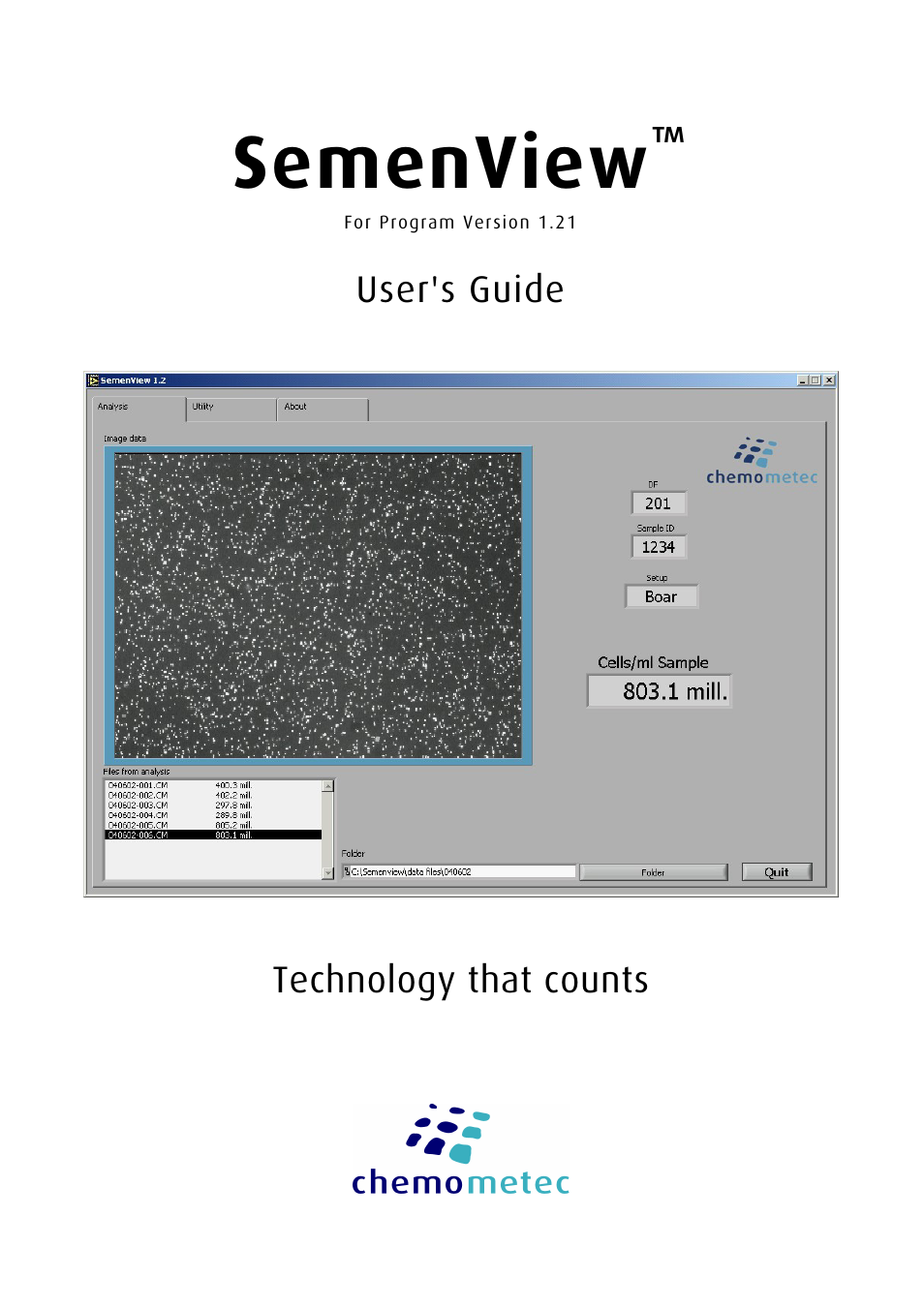 ChemoMetec SP-100 User Manual | 61 pages