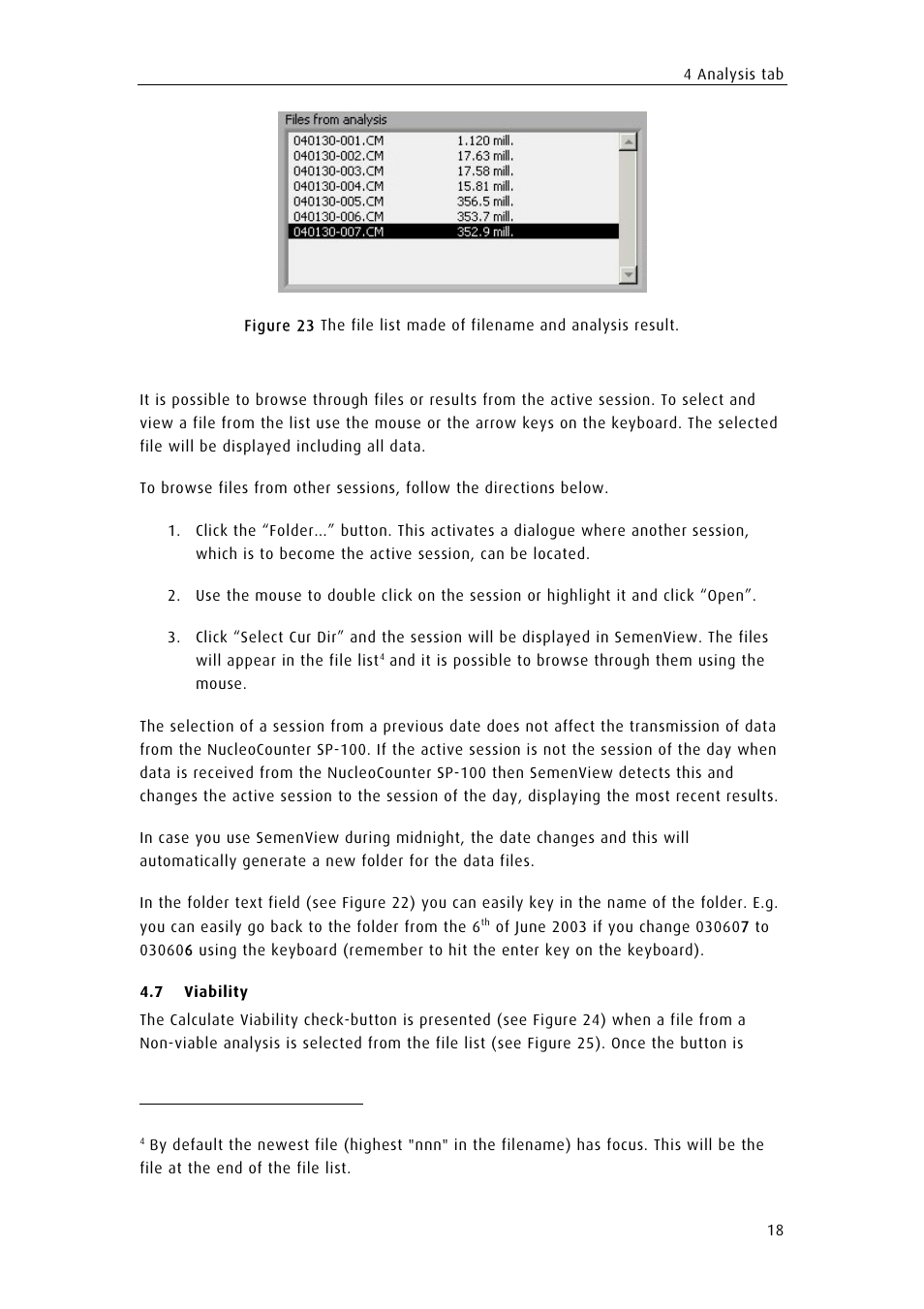 ChemoMetec SP-100 User Manual | Page 28 / 61