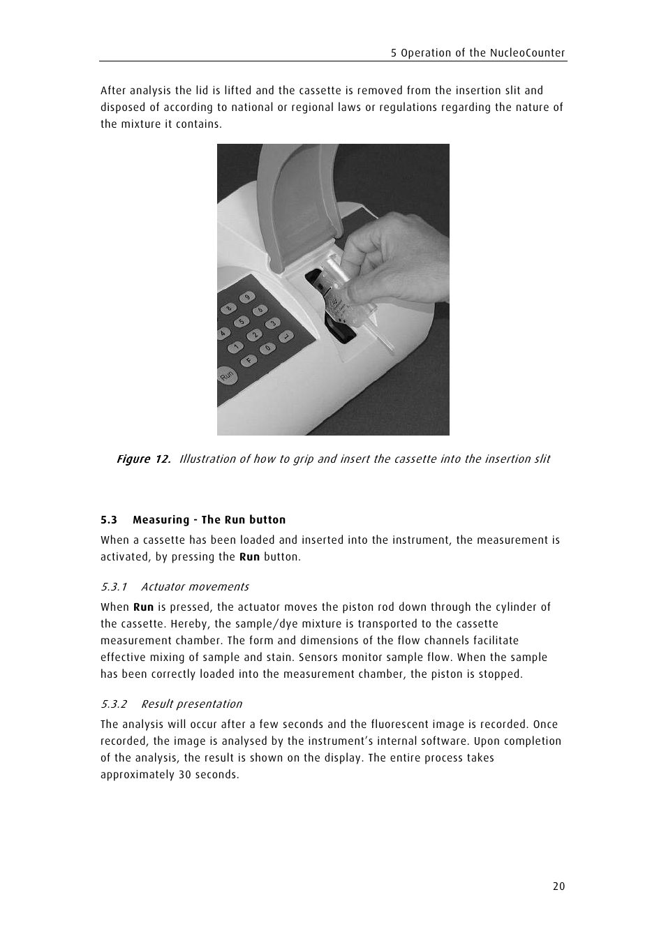 ChemoMetec YC-100 User Manual | Page 32 / 60