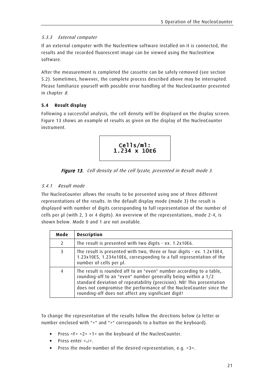 ChemoMetec YC-100 User Manual | Page 33 / 60