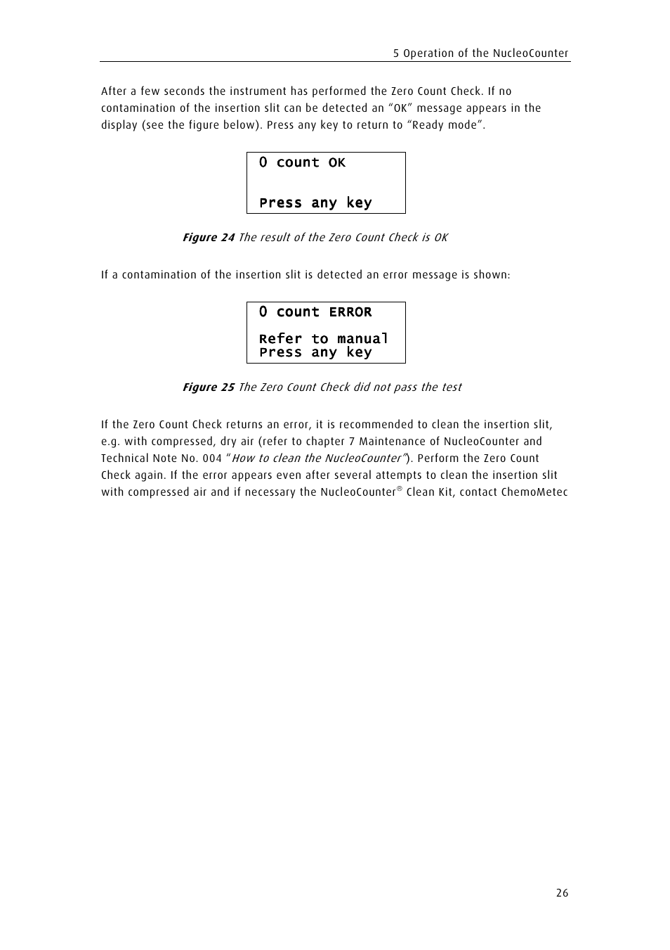 ChemoMetec YC-100 User Manual | Page 38 / 60