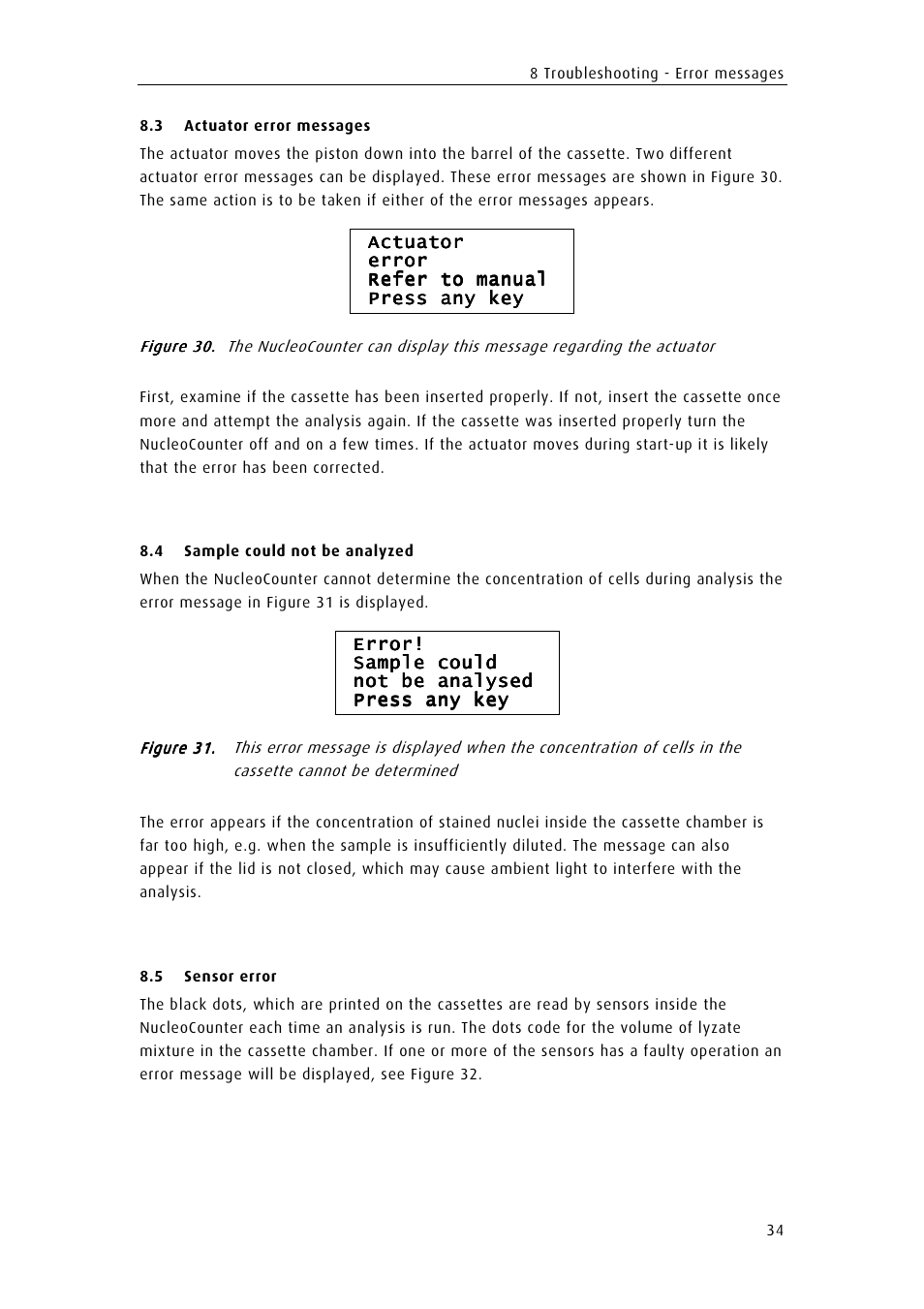 ChemoMetec YC-100 User Manual | Page 46 / 60