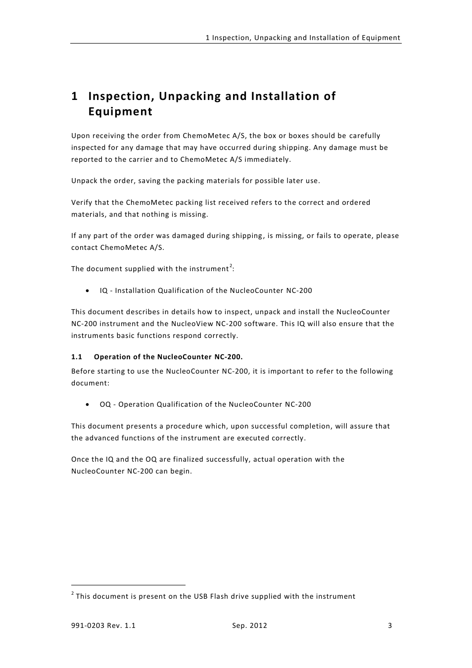 Peration of the, Ucleo, Ounter | Nc-200 | ChemoMetec NC-200 User Manual | Page 17 / 45