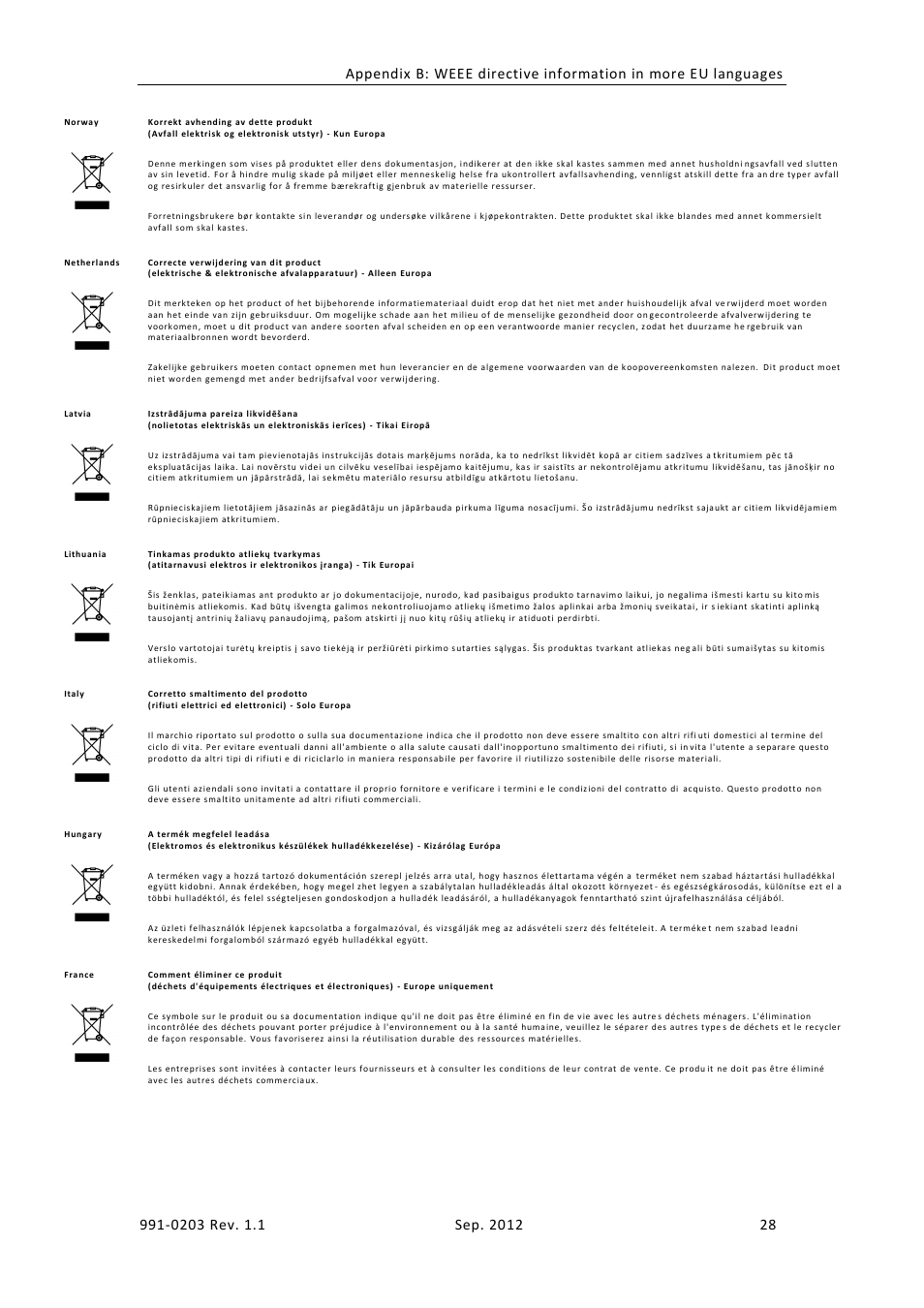 ChemoMetec NC-200 User Manual | Page 42 / 45