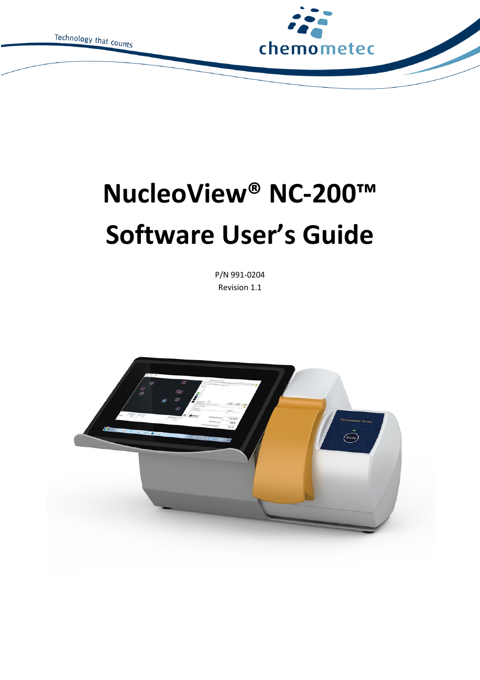 ChemoMetec NC-200 User Manual | 47 pages