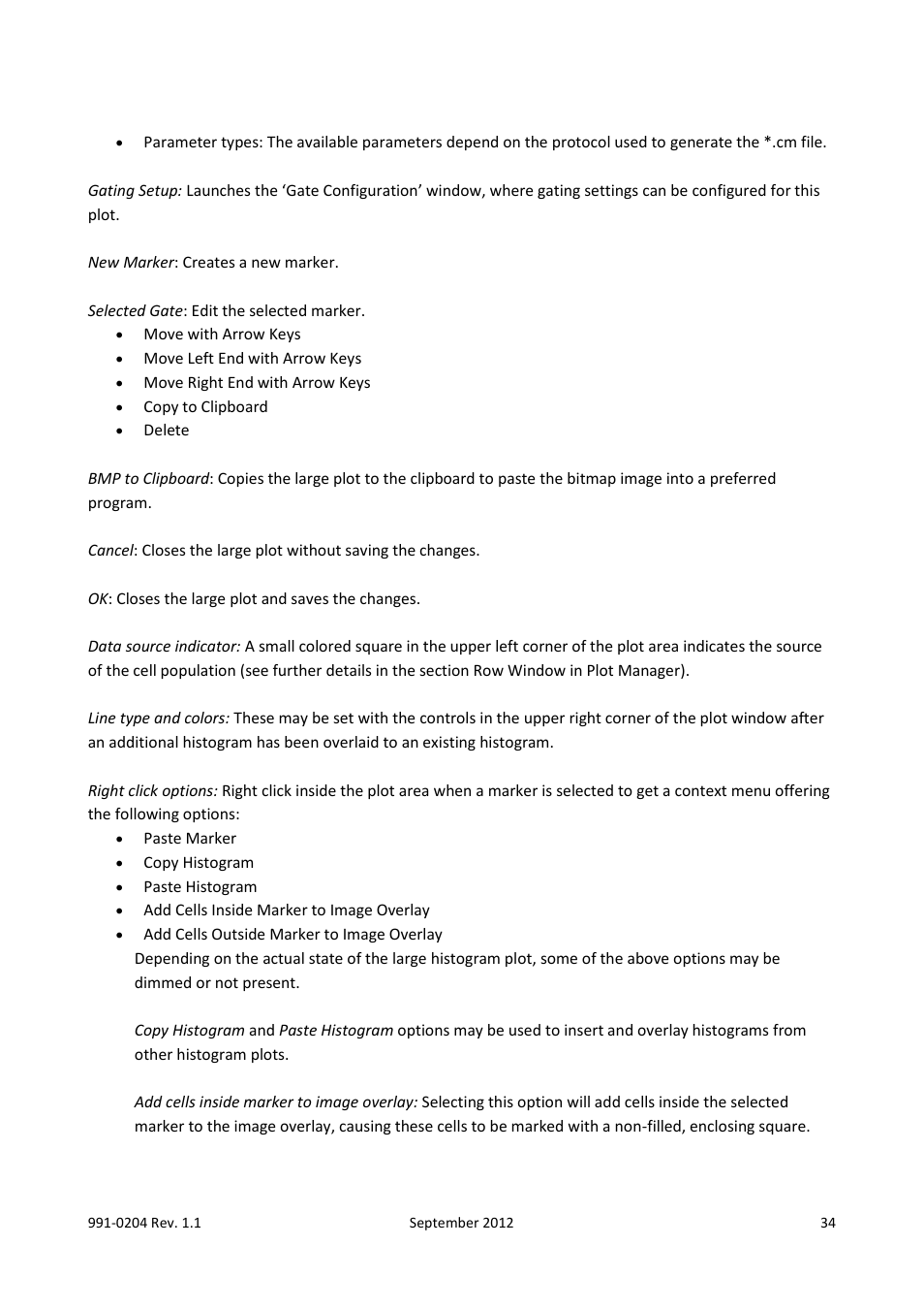 ChemoMetec NC-200 User Manual | Page 34 / 47