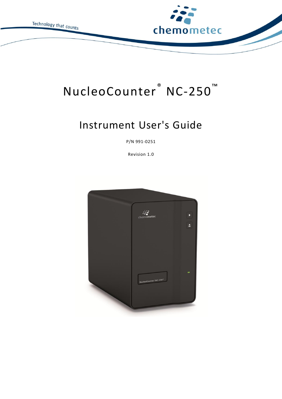 ChemoMetec NC-250 User Manual | 46 pages