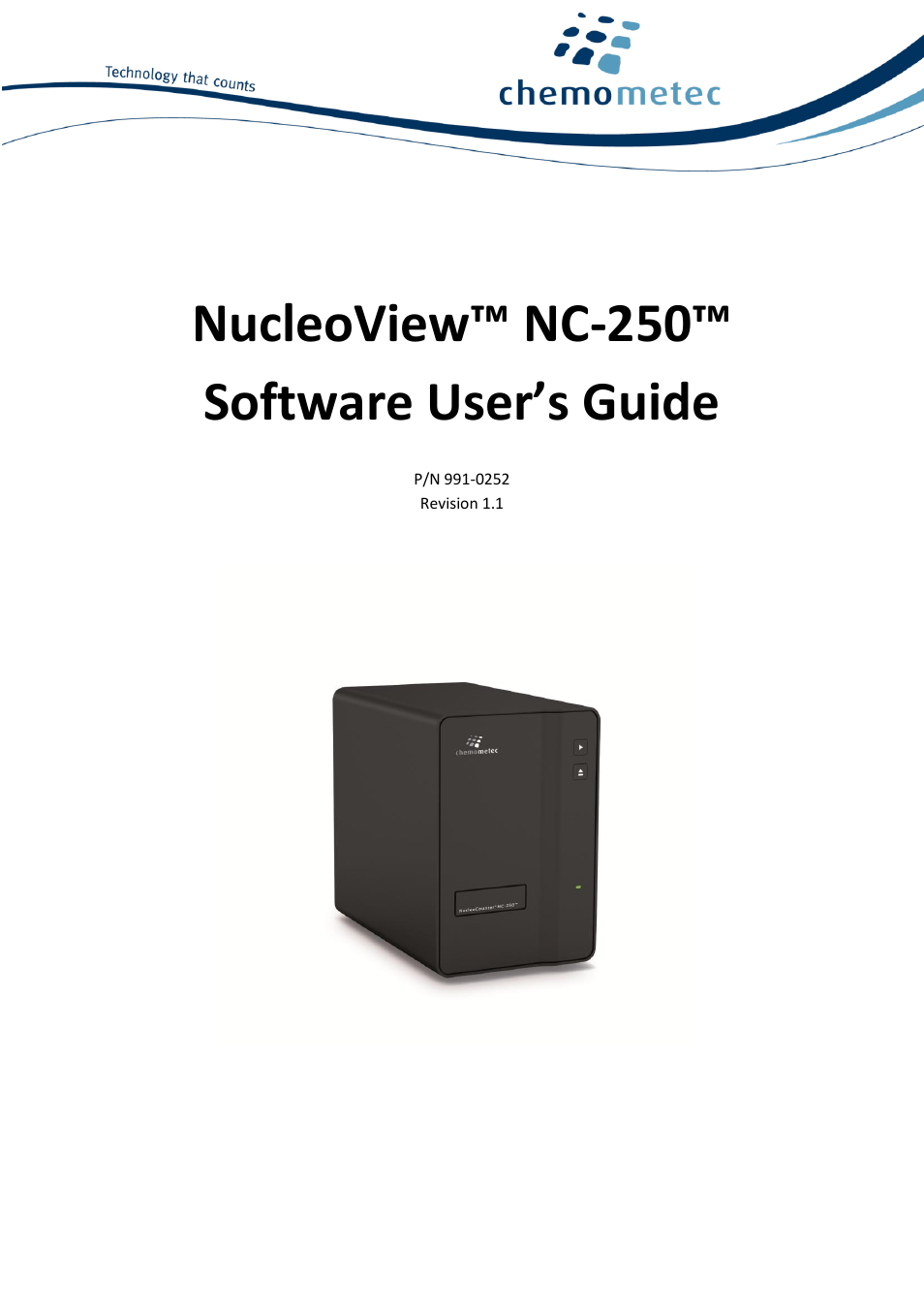 ChemoMetec NC-250 User Manual | 48 pages