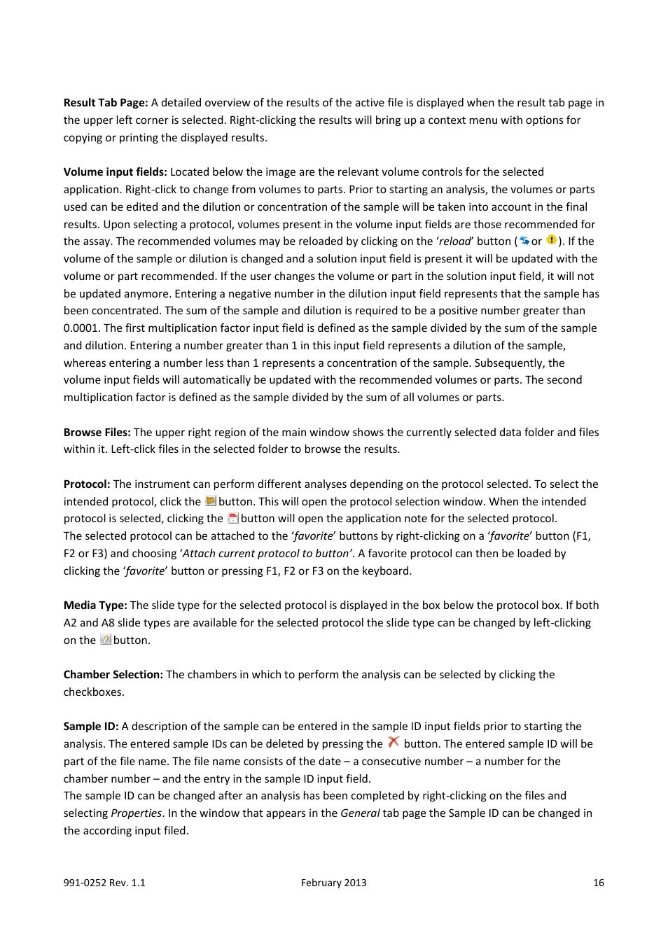 ChemoMetec NC-250 User Manual | Page 16 / 48