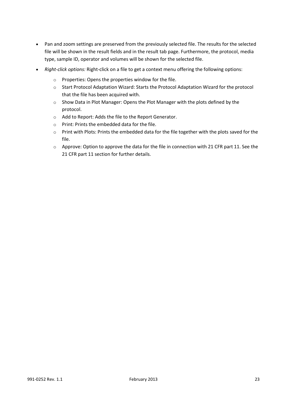 ChemoMetec NC-250 User Manual | Page 23 / 48