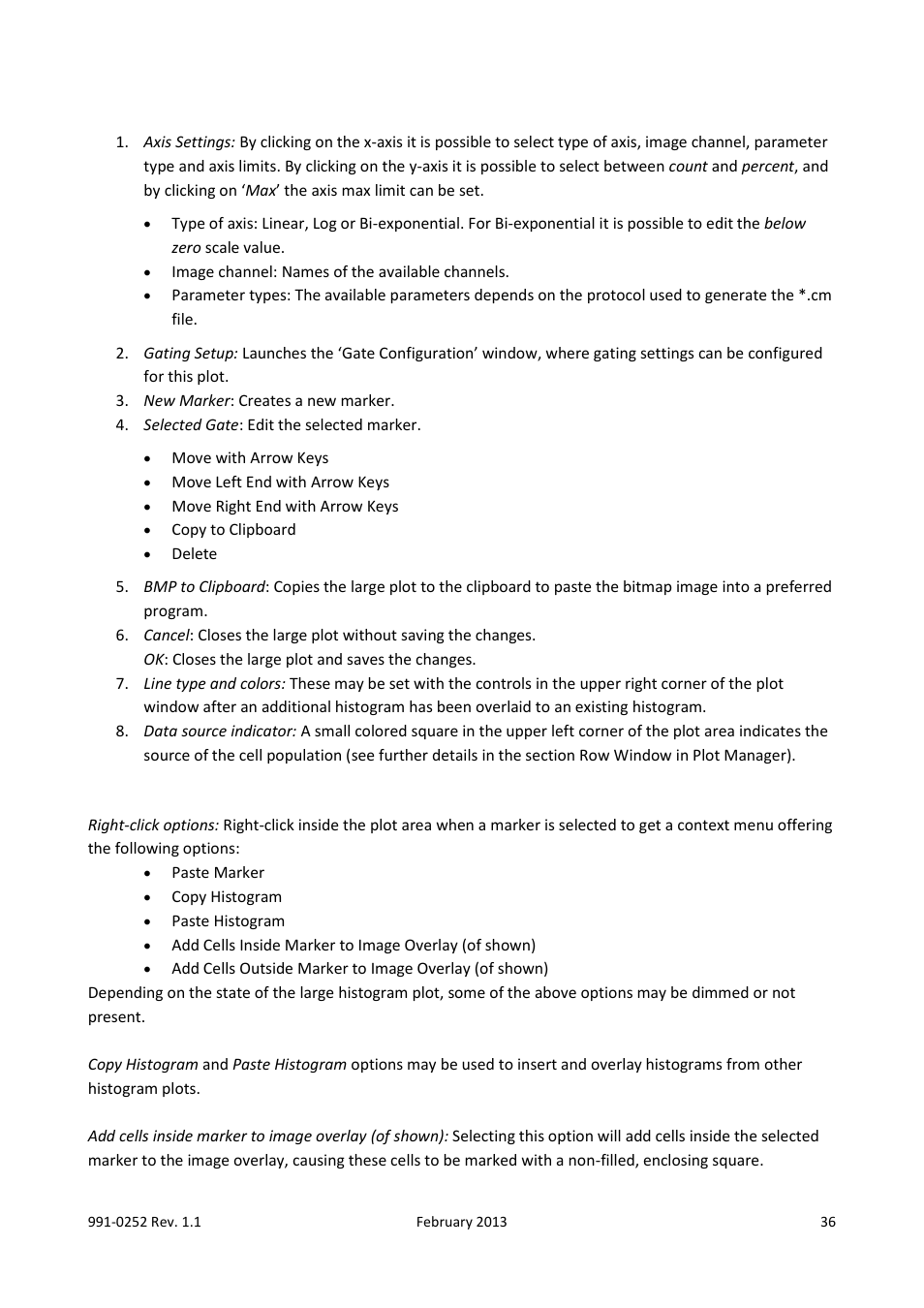 ChemoMetec NC-250 User Manual | Page 36 / 48