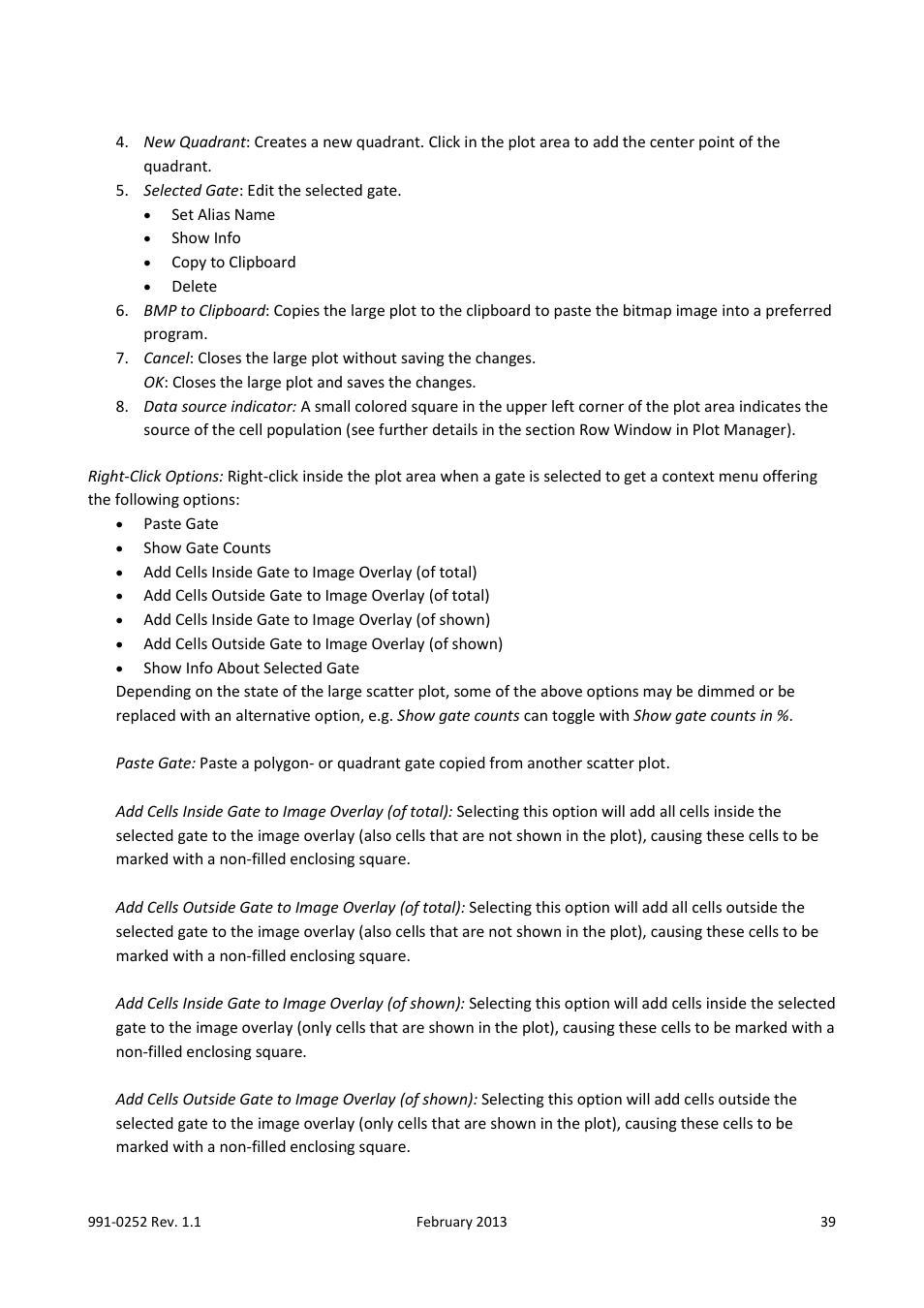 ChemoMetec NC-250 User Manual | Page 39 / 48