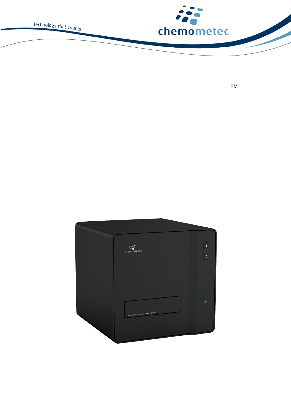 ChemoMetec NC-3000 User Manual | 53 pages