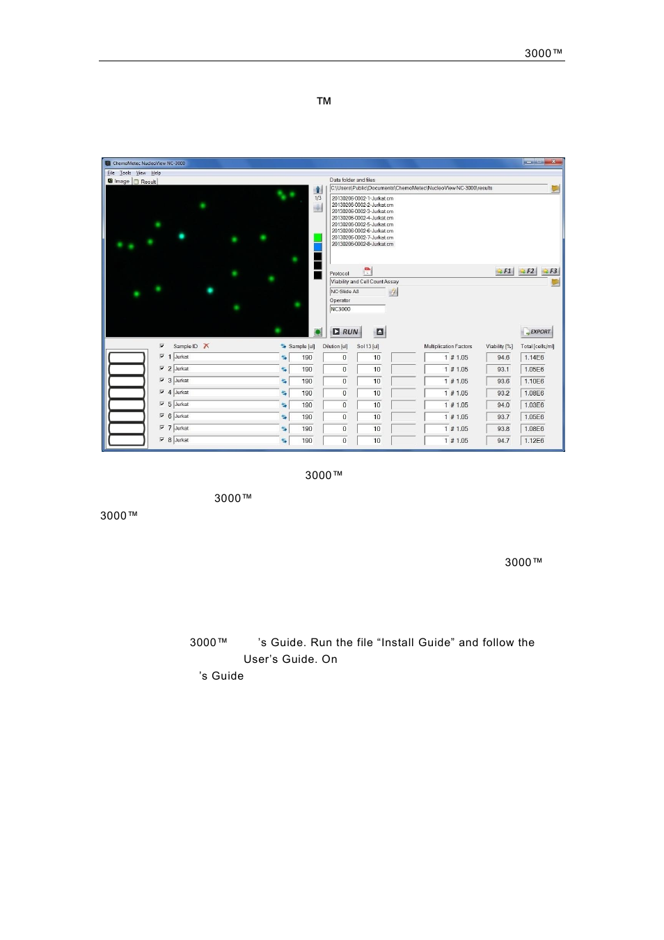 Nucleoview nc | ChemoMetec NC-3000 User Manual | Page 35 / 53