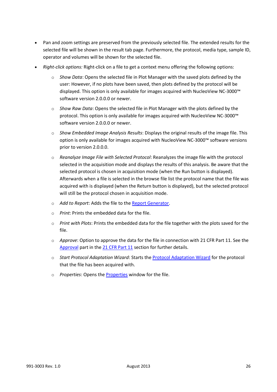 ChemoMetec NC-3000 User Manual | Page 26 / 57