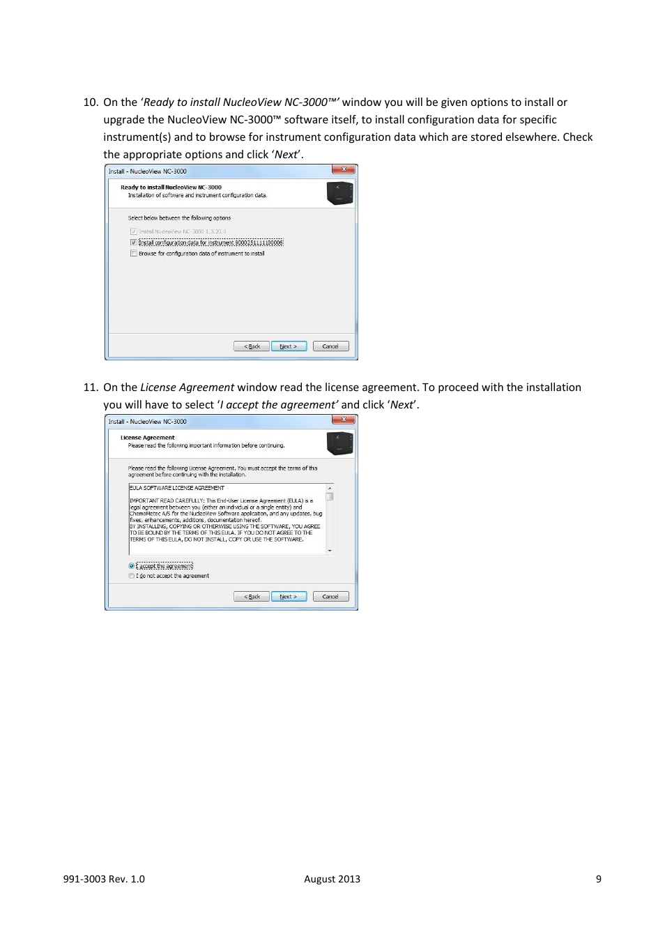 ChemoMetec NC-3000 User Manual | Page 9 / 57