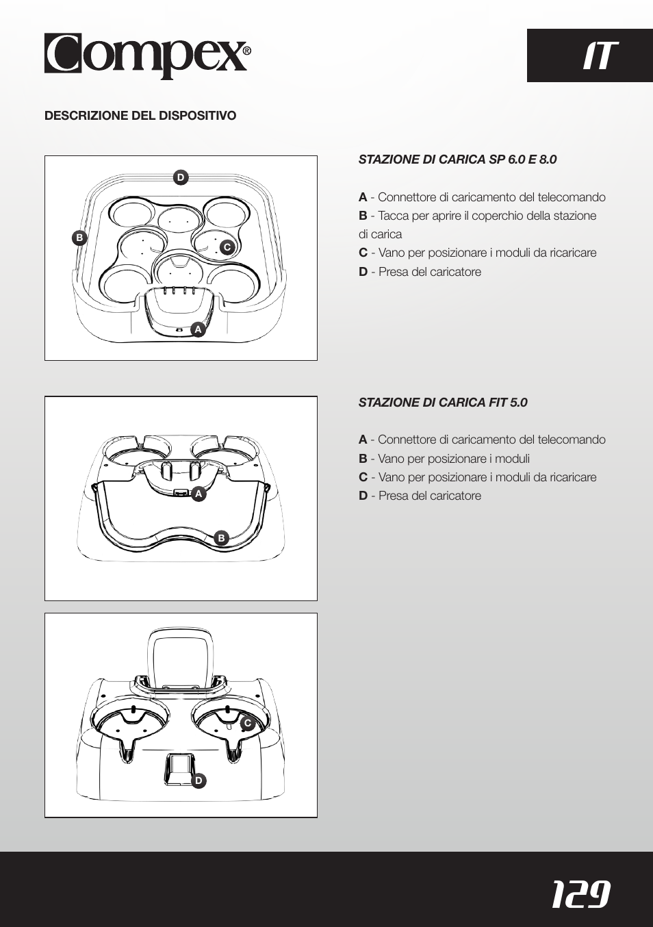 129 it | Compex SP8.0 User Manual | Page 131 / 362